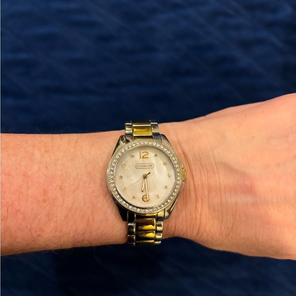 Coach Tristan Mother of Pearl Dial Watch - Picture 7 of 7